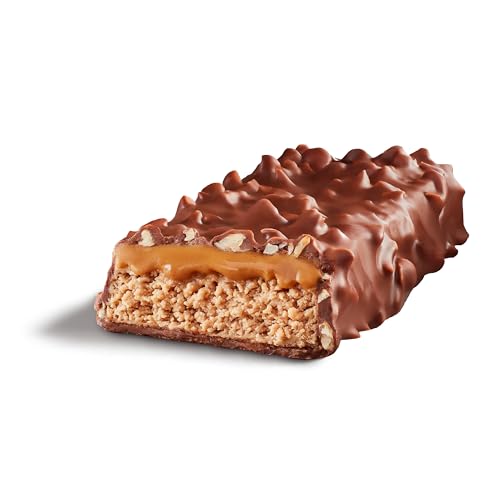 Fulfil Protein Bar nougat center close-up showing chewy texture