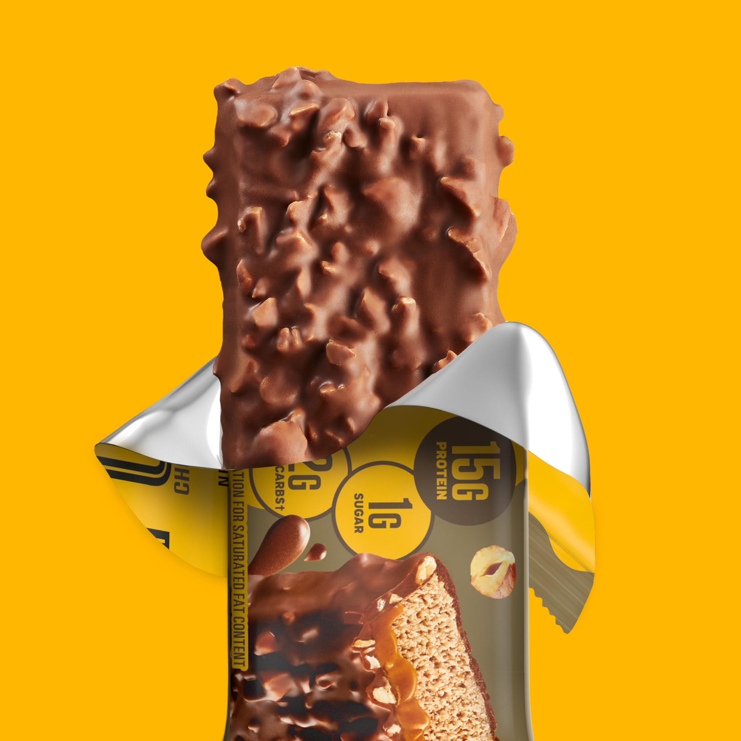 Fulfil Protein Bar packaging highlighting gluten-free claim