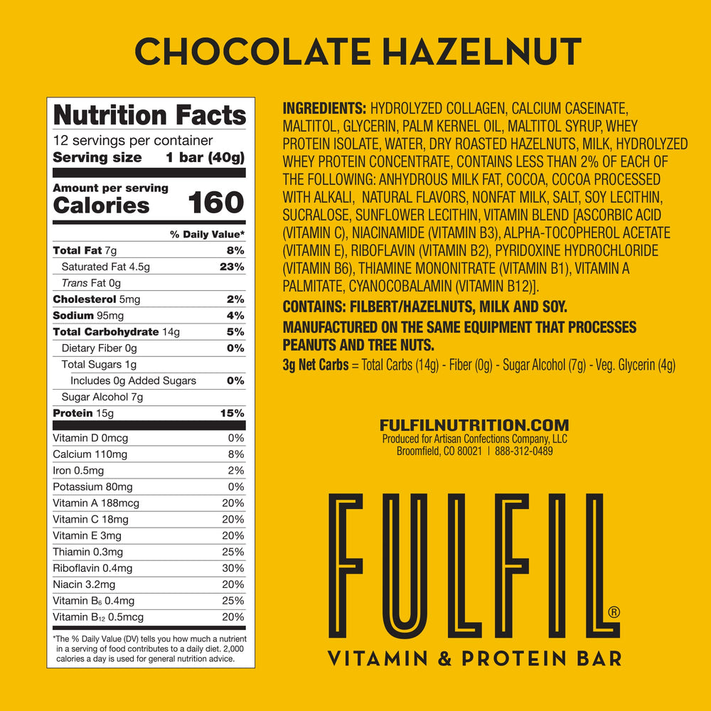 FULFIL four-flavor variety pack offers choice for busy days.