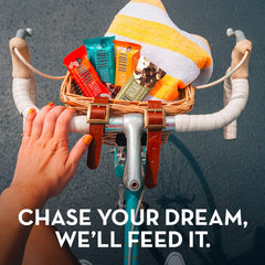 FULFIL bars include real peanut pieces for satisfying crunch.