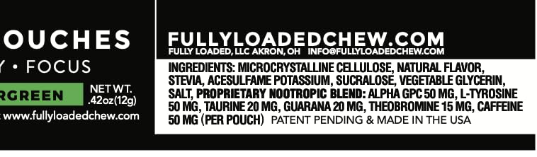 Fully Loaded Alpha Fuel discreet use in pocket or purse.