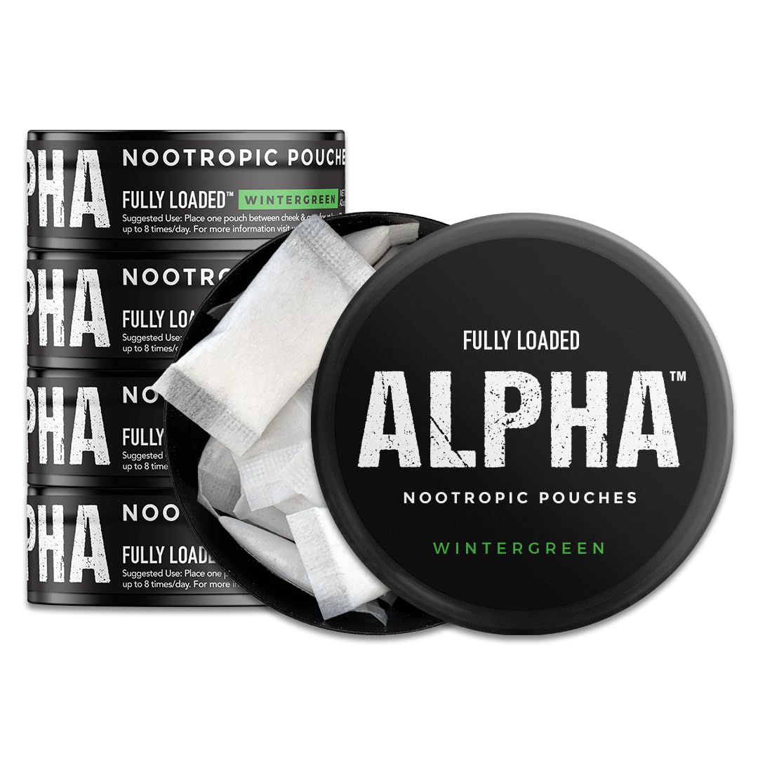 Fully Loaded Pouches Wintergreen packaging shows discreet nicotine pouch replacement