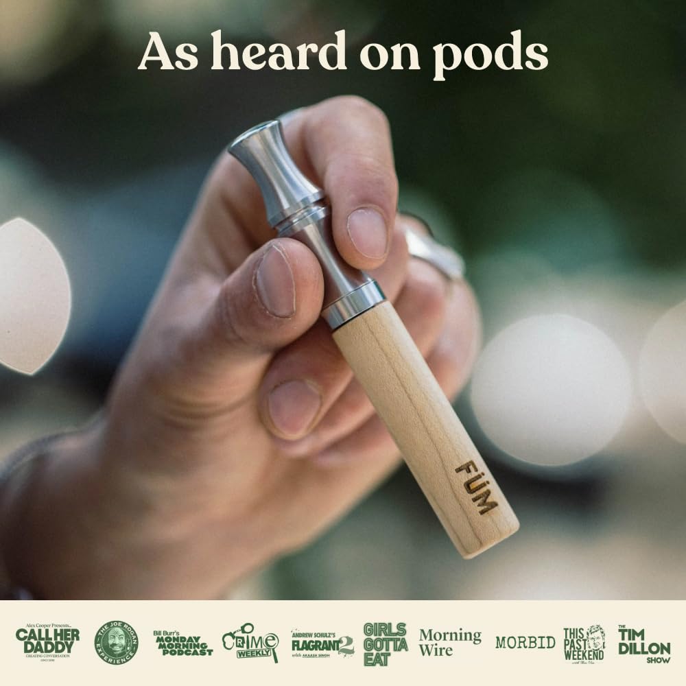 FÜM core insert option enables personalization of your calming inhalation routine.
