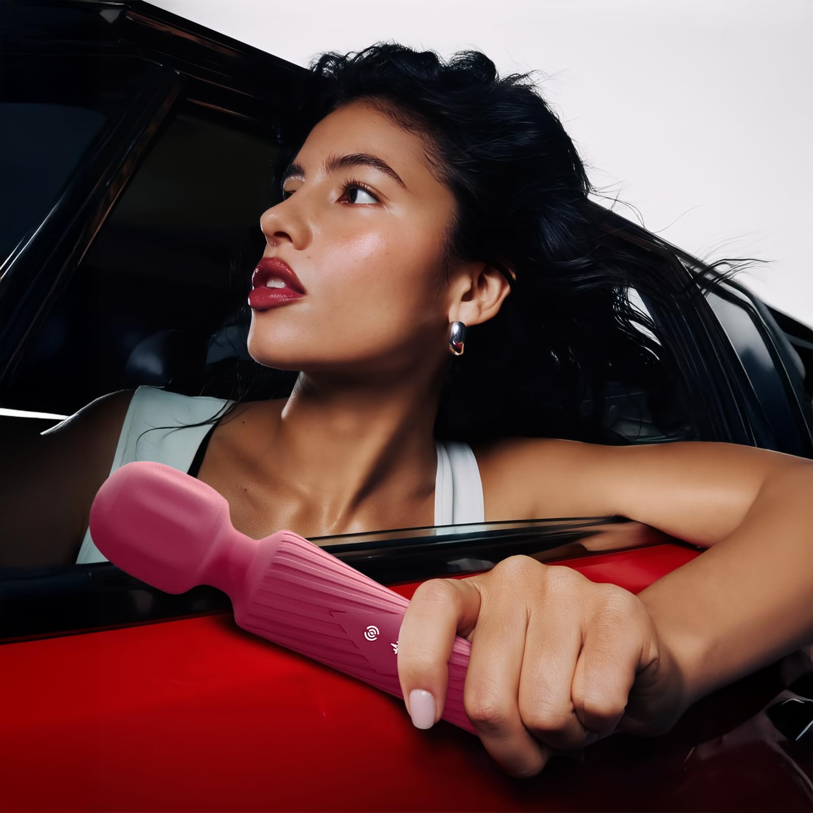 Funfly massager operates quietly for discreet relief.