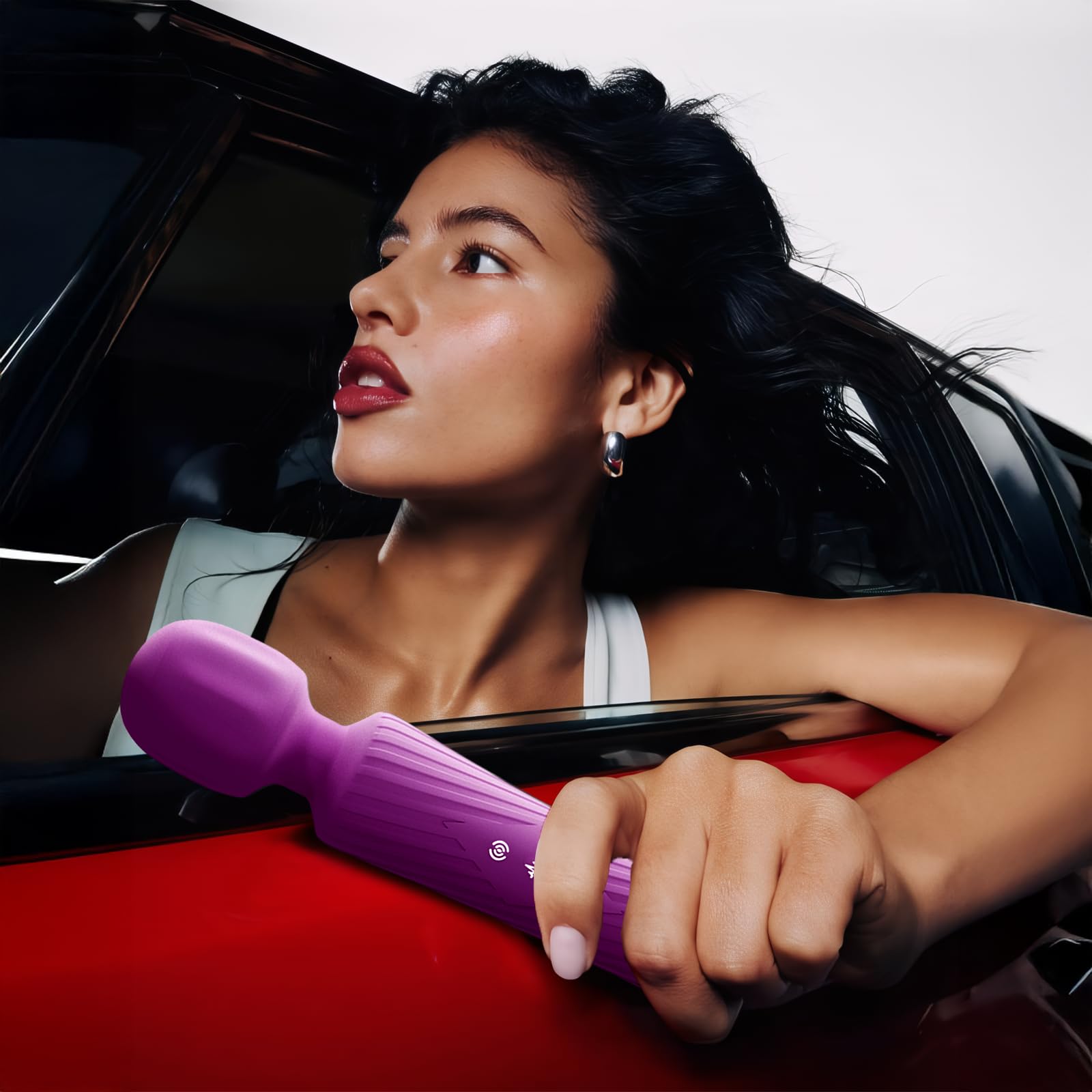 Funfly massager quiet operation close-up highlighting discreet use