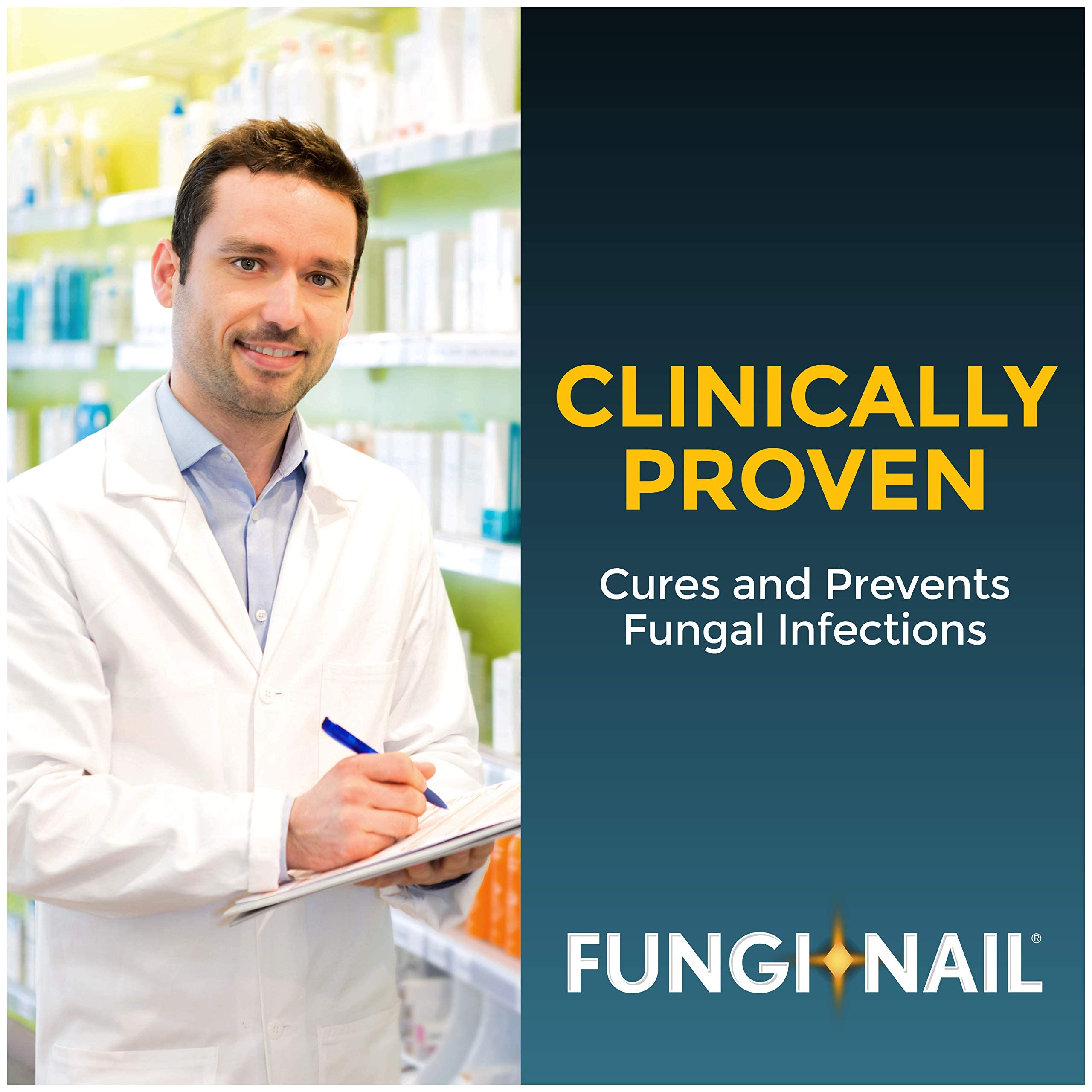 Five essential oils blend in Fungi-Nail for anti-fungal care.