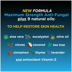 Five essential oils blend in Fungi-Nail formula.