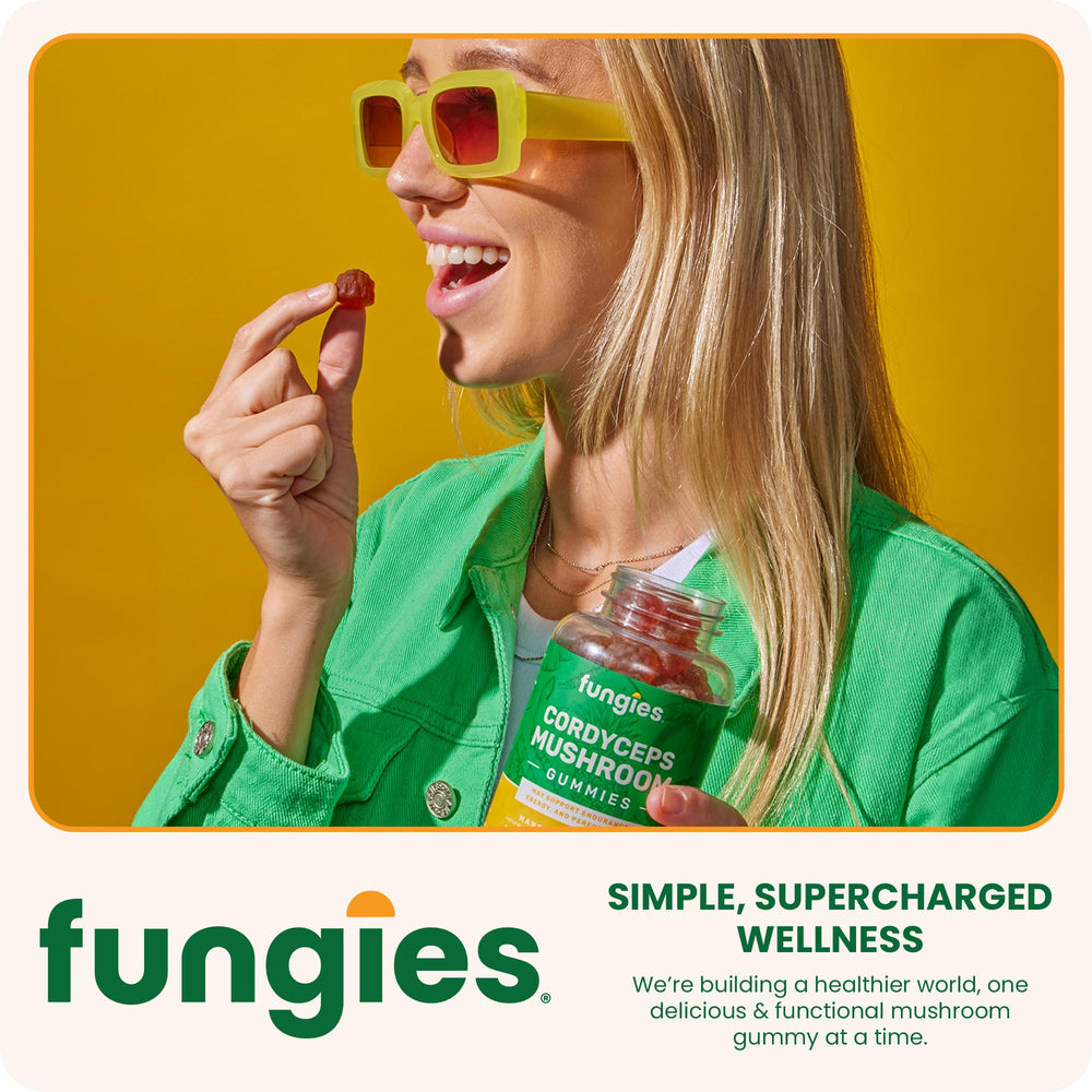 Fungies Cordyceps gummy used by active families in daily routines.