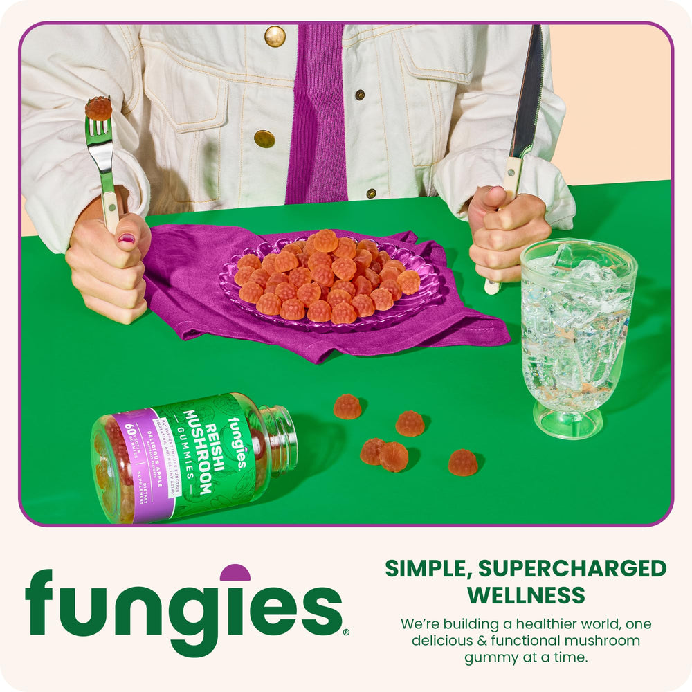 Fungies Reishi gummies family-use scene highlighting shared calm moments