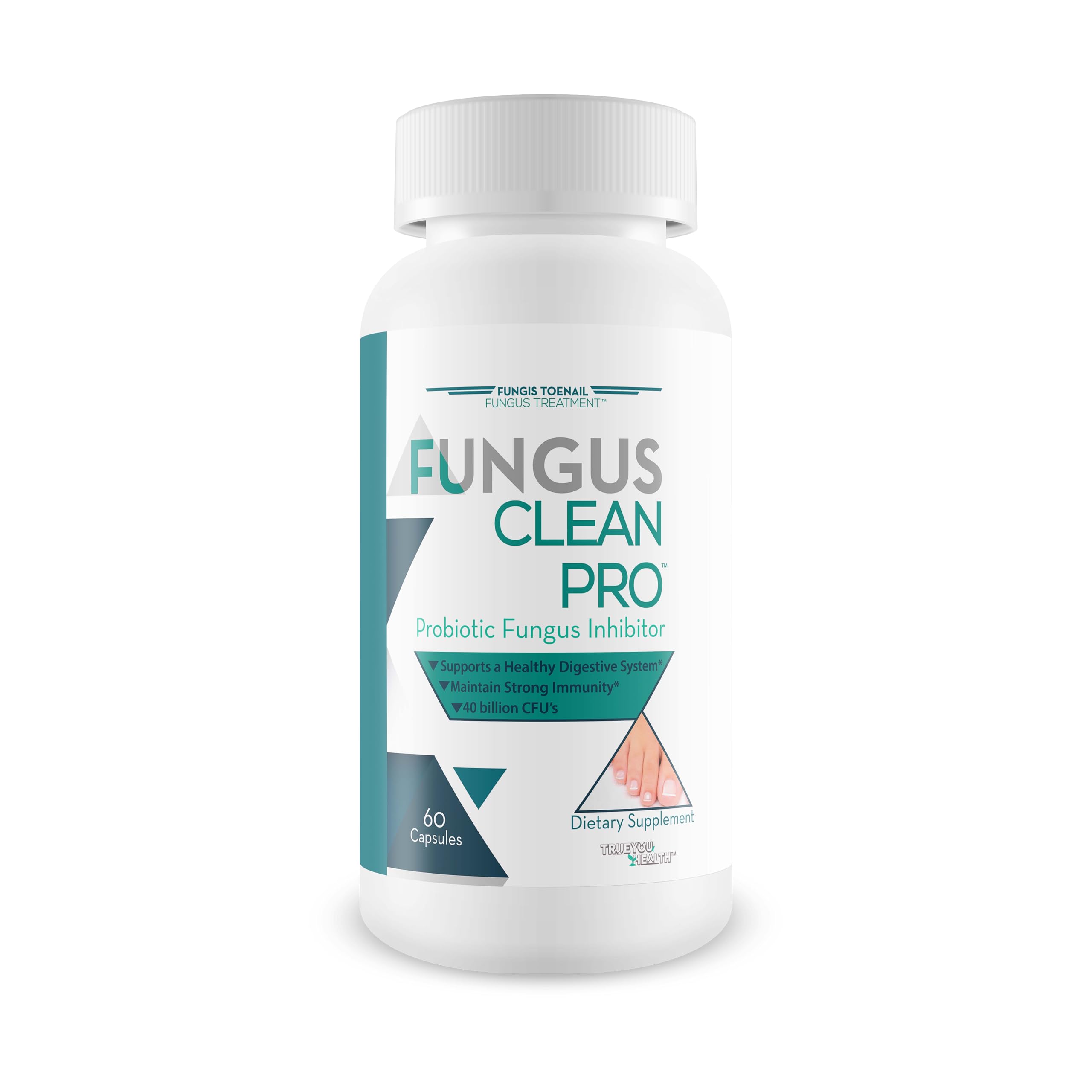 Fungis bottle on table for daily probiotic support