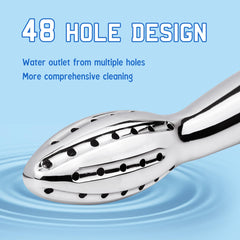 FunMove 48-hole-head close-up illustrating wide water contact for comfort.