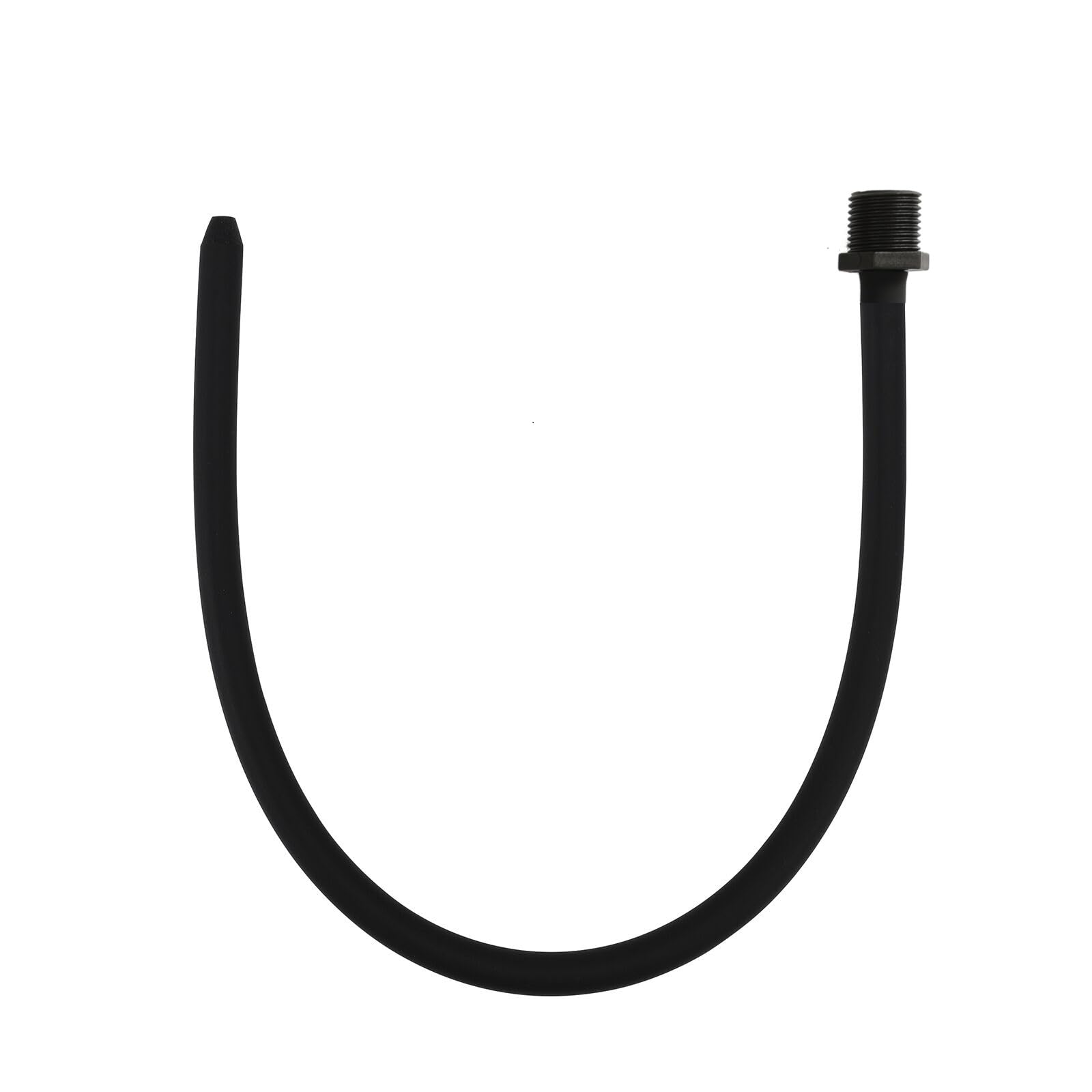 Funny Steel 0.47 inch diameter nozzle provides steady, manageable water release.