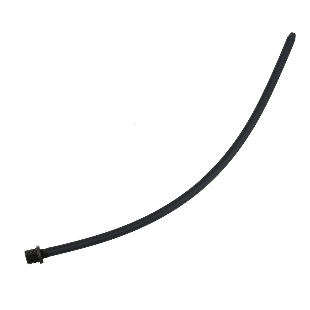 Funny Steel enema attachment for easy maintenance and flexible bathroom placement.