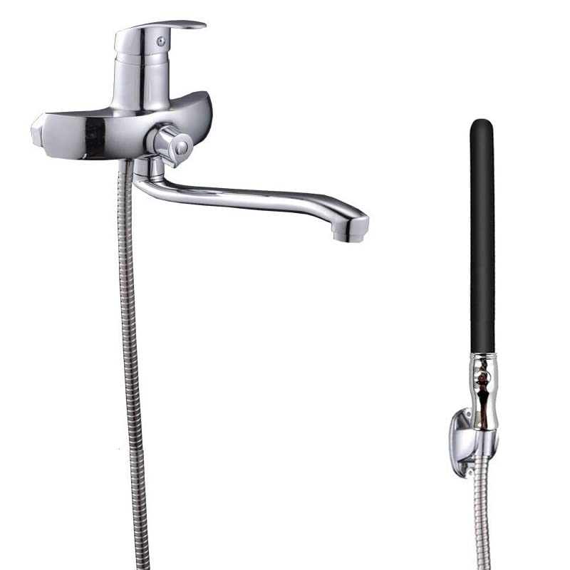 Funny Steel packaging shows hose and nozzles for quick setup.