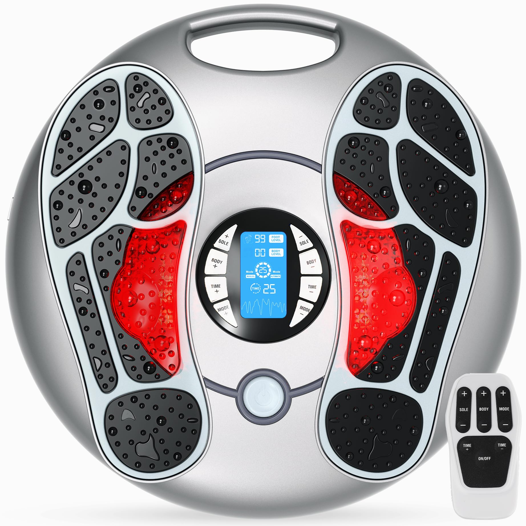 Funtyallife EMS-TENS foot massager for targeted stimulation and circulation support