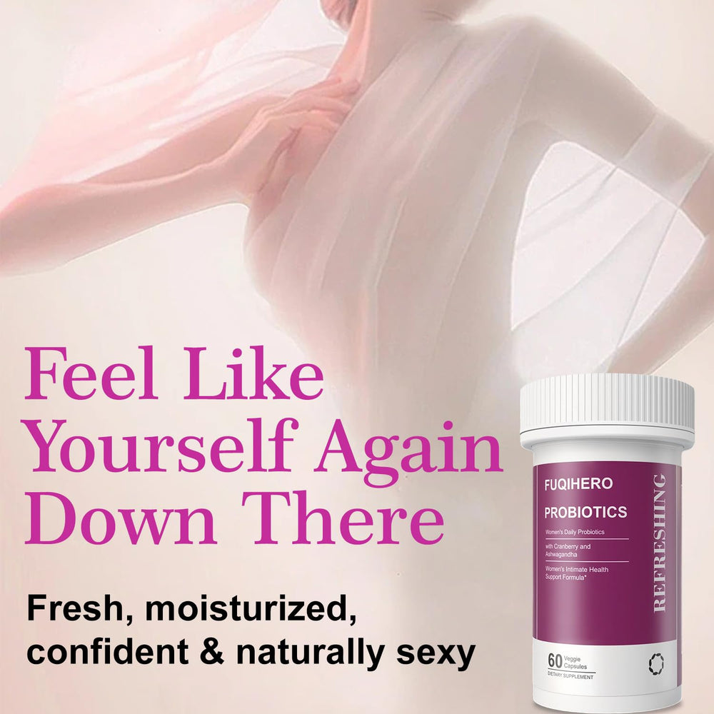 Fuqihero natural moisture support illustration suggesting intimate comfort