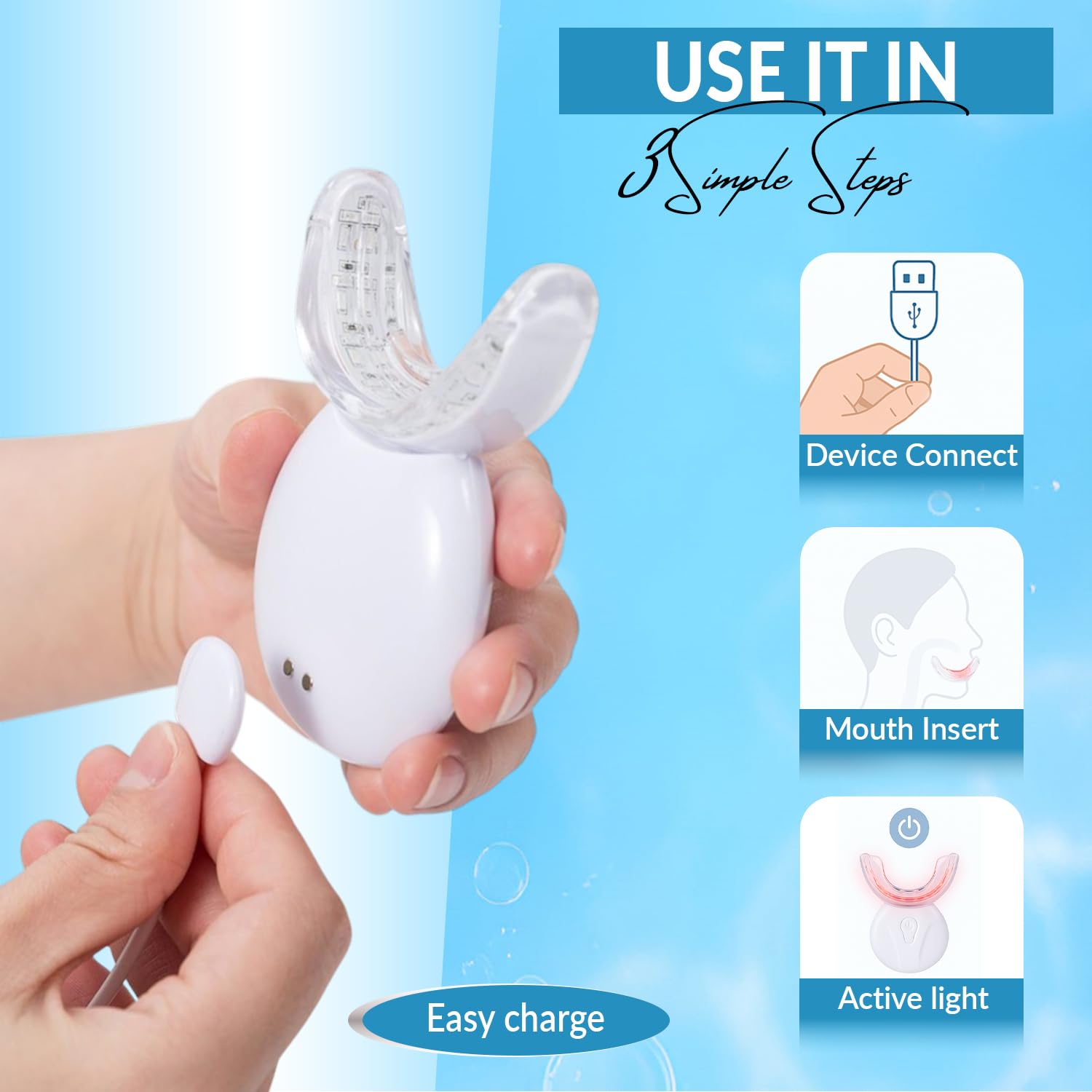 FUREIN SMILE adapter connection enables simple at-home therapy sessions.