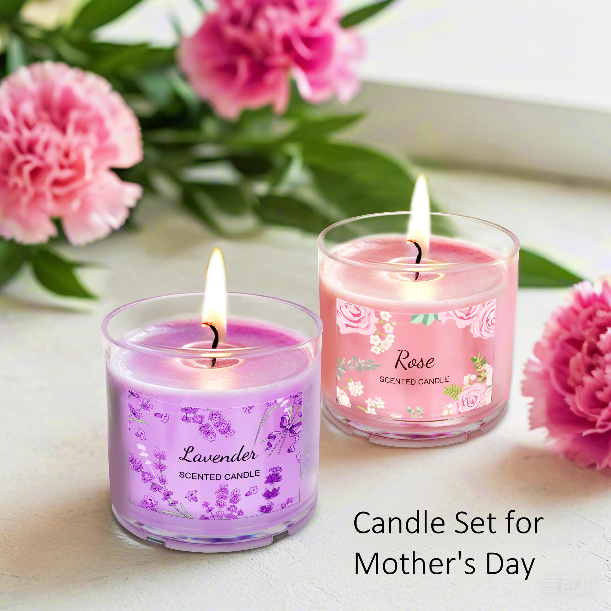 Furnizone soy wax candle with cotton wick for clean burn.
