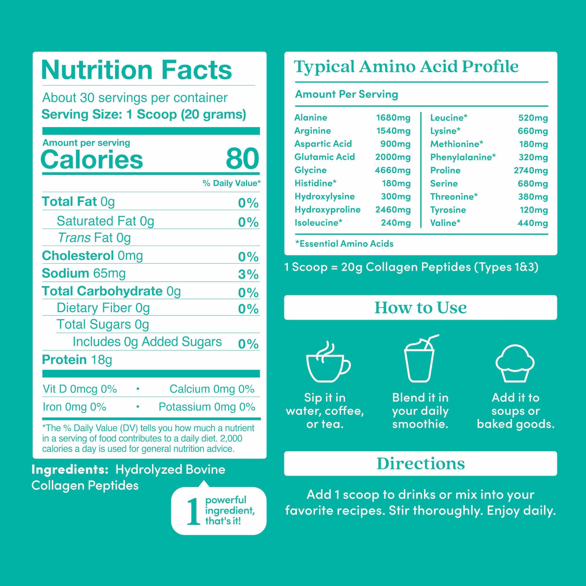 Further Food collagen peptides powder dissolves easily in coffee for seamless daily use.