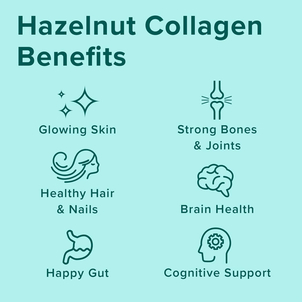Further Food hazelnut collagen yogurt bowl illustrating versatile use in breakfast.