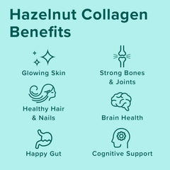 Further Food hazelnut collagen yogurt bowl illustrating versatile use in breakfast.