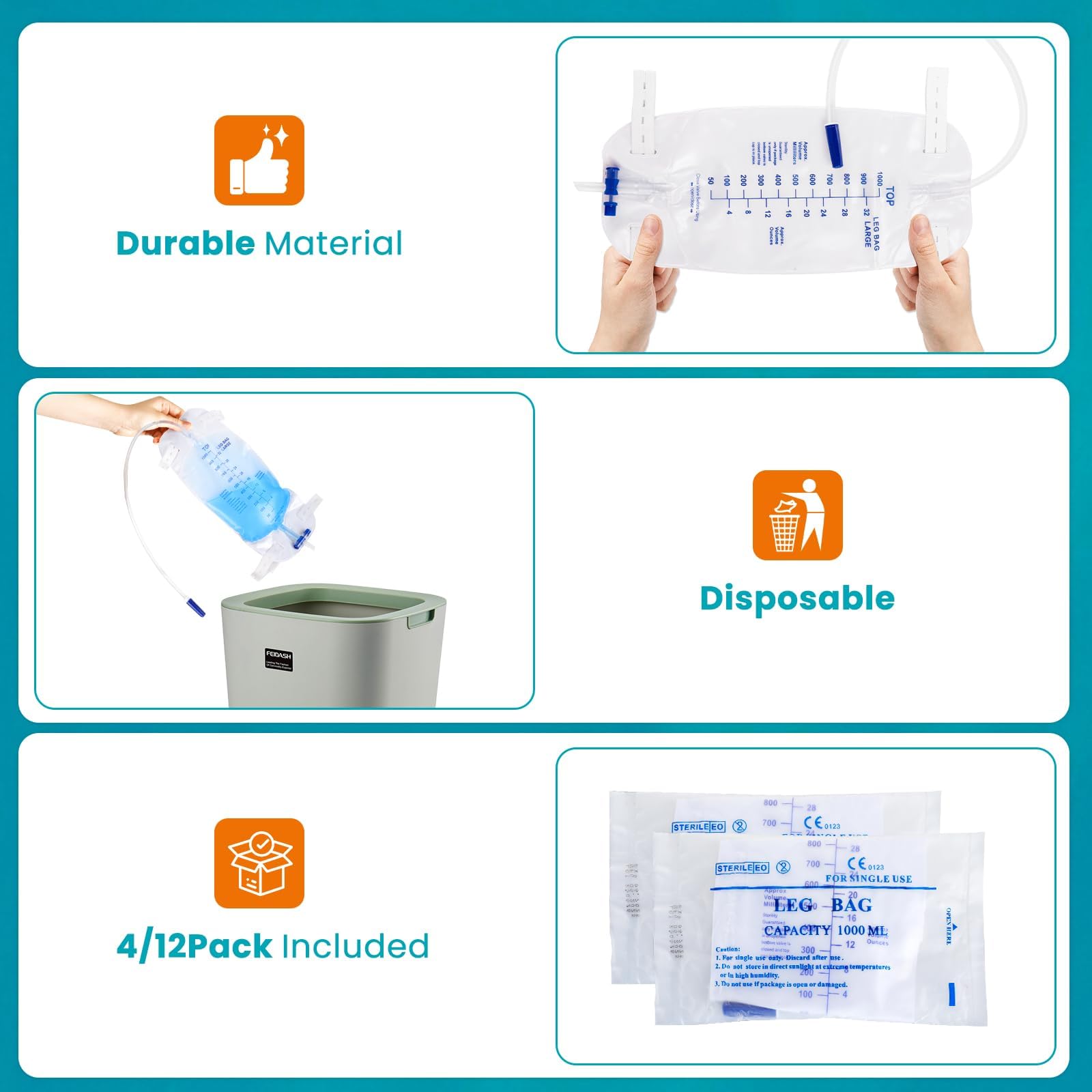 FURWEY sealed single-use-pack keeps contents sterile before use.