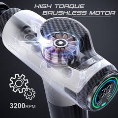 Fusion Black Pro quiet brushless motor for discreet use