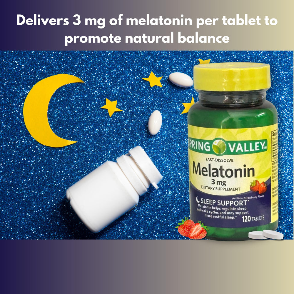 Fusion Shop Store melatonin, no artificial colors or preservatives, clean formula.