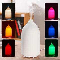 FUSMLI Aroma Diffuser 7-color LED options create customizable ambience