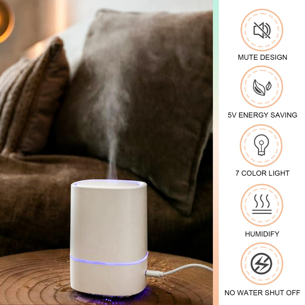 FUSMLI diffuser in dorm room provides ambient aroma.