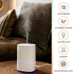 FUSMLI diffuser in dorm room provides ambient aroma.