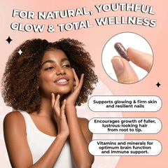 Future Kind collagen label detail highlighting vegan ingredients and vitamins.