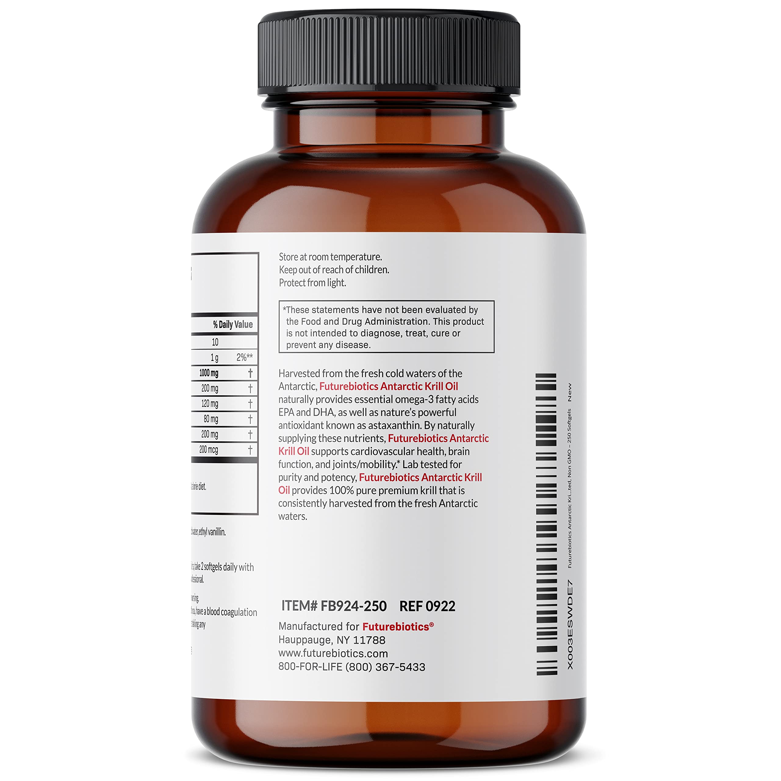 Futurebiotics Antarctic Krill Oil daily-use suggestion image fits into routines