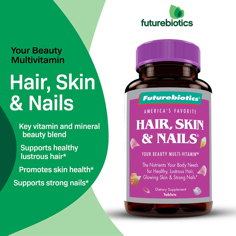 Futurebiotics bottle label highlights USA-made quality and ingredient standards.