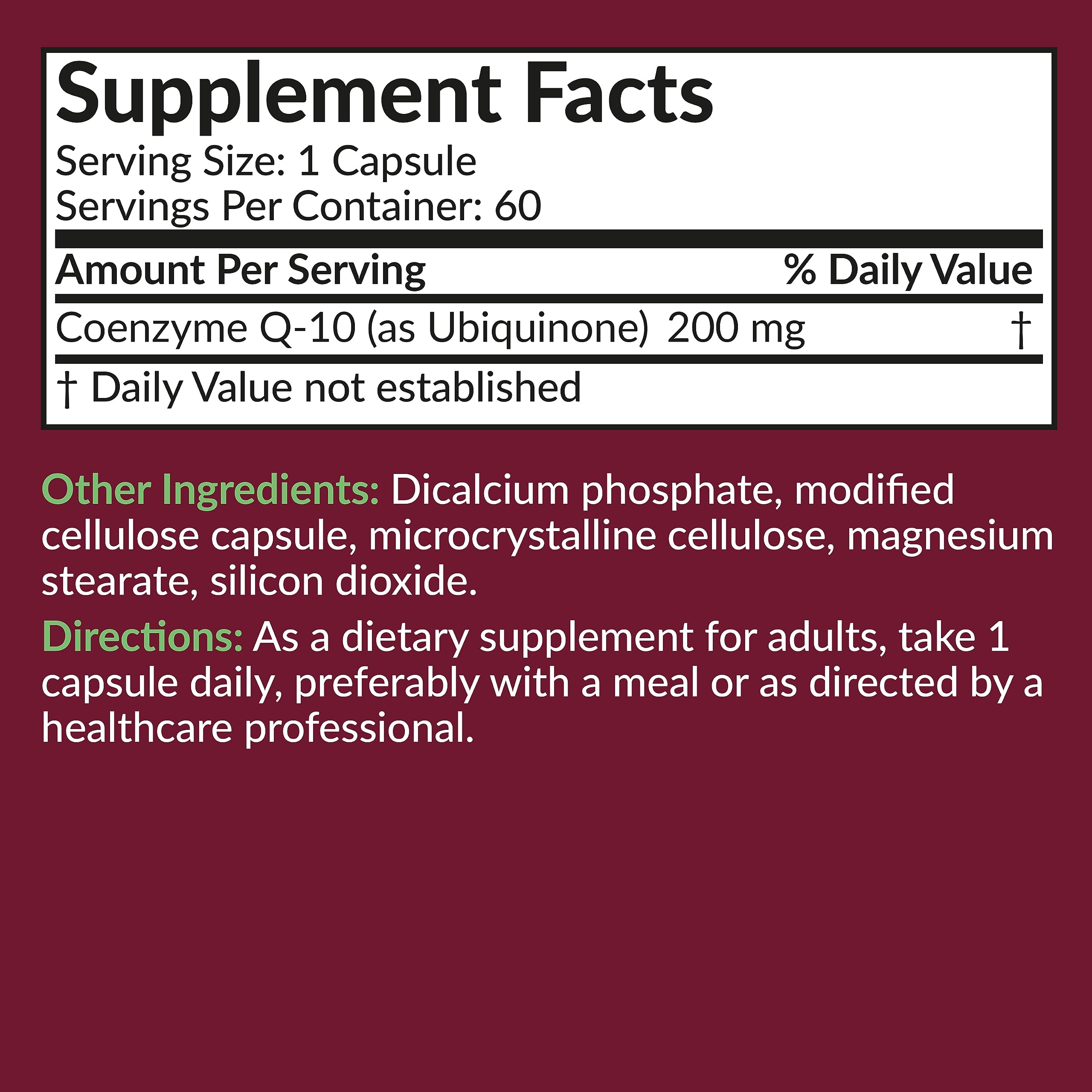 Futurebiotics CoQ10 daily-use packaging demonstrates easy routine integration.