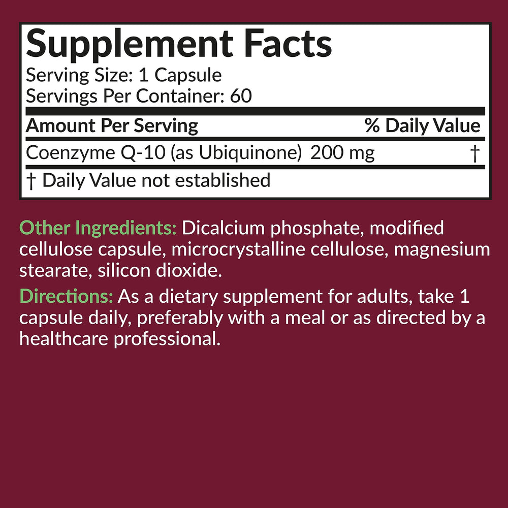 Futurebiotics CoQ10 daily-use packaging demonstrates easy routine integration.