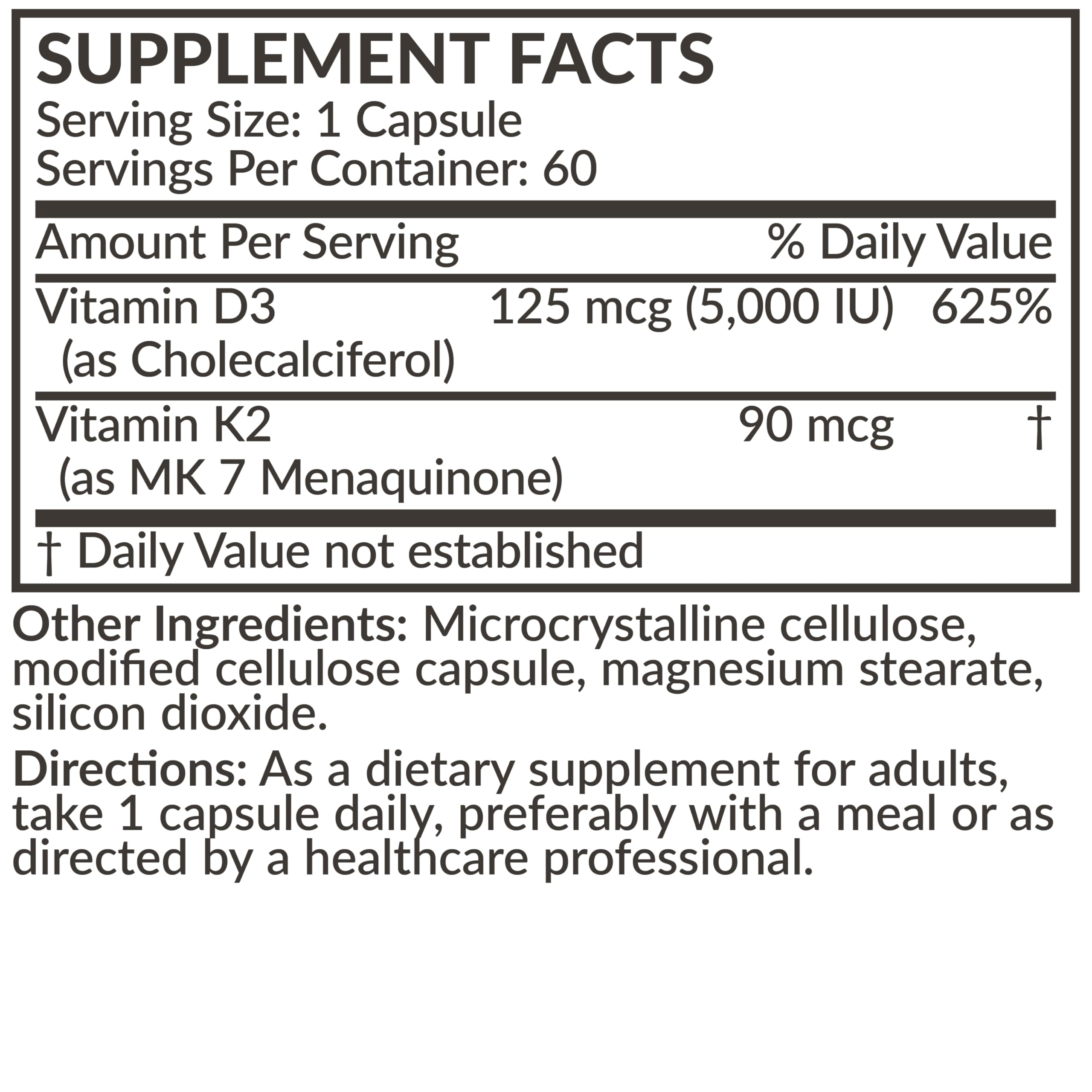 Detalle de cápsulas Futurebiotics, alta calidad de ingredientes.