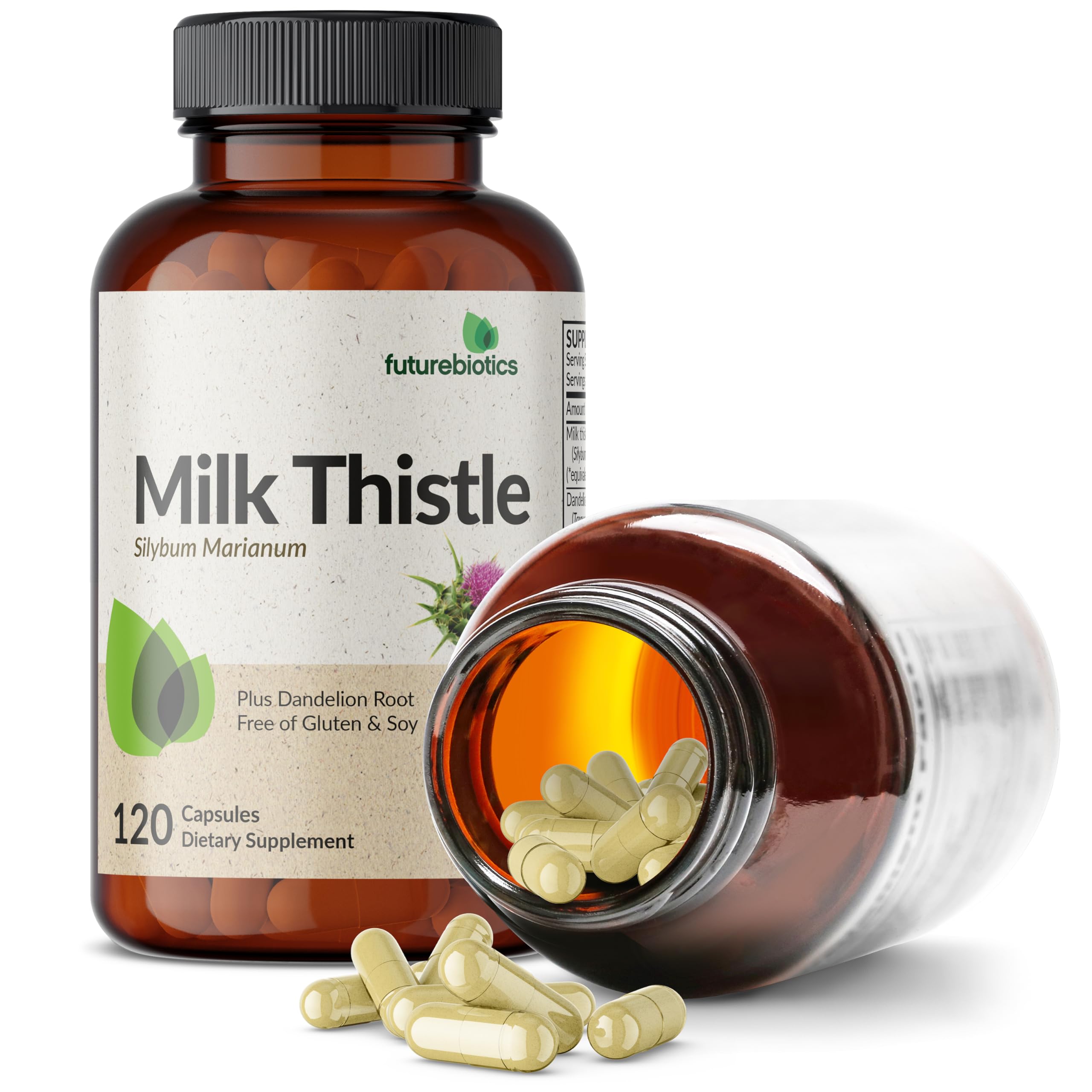 Etiqueta cgmp en envase Futurebiotics para seguridad