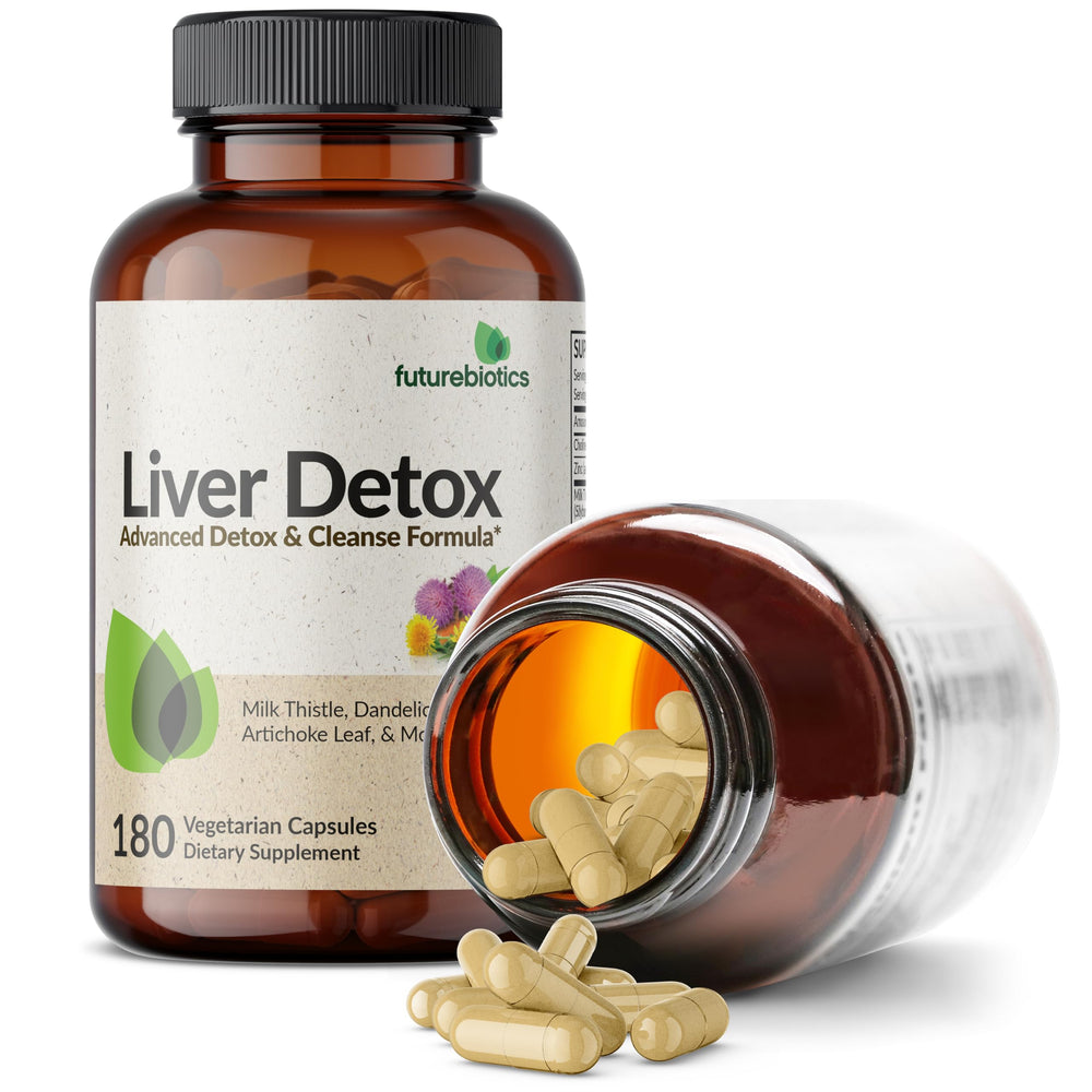 Futurebiotics Liver Detox bottle with beet root for natural vitality