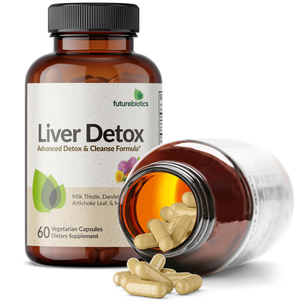 Cardo mariano en Futurebiotics Liver Detox como ingrediente clave para el hígado.