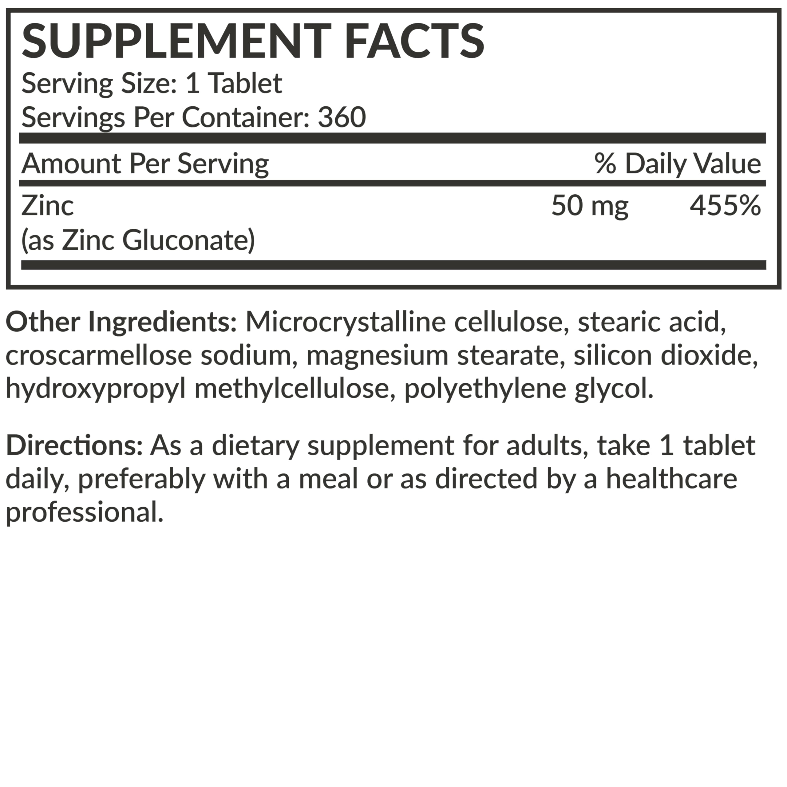 Futurebiotics Zinc daily dosing ritual for consistent supplement routine.