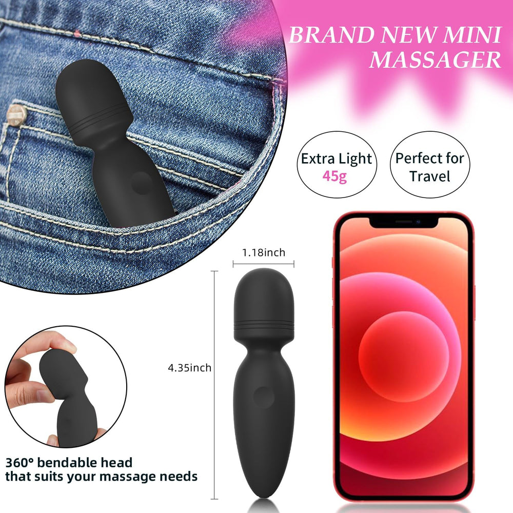 Fuwyiy travel-friendly massager ideal for neck, shoulders, and back.