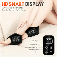 FYFTNMZ foot massager side view highlights portable wireless design.