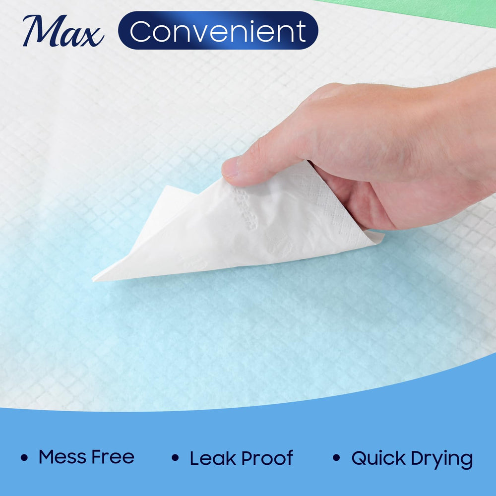 FYGRIP 36x36 inch bed pad covers large areas for home care.