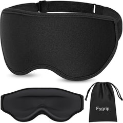 Fygrip máscara de ojos 3D con bolsillos amplios, sensación de libertad para parpadear