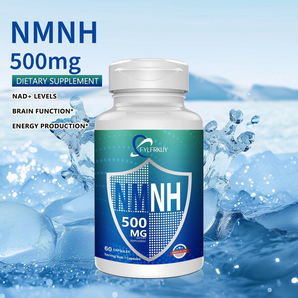 FYLFRKUY NMNH 500mg cap and capsules ready for daily intake