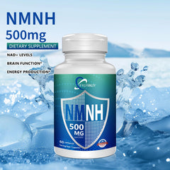 FYLFRKUY NMNH 500mg cap and capsules ready for daily intake