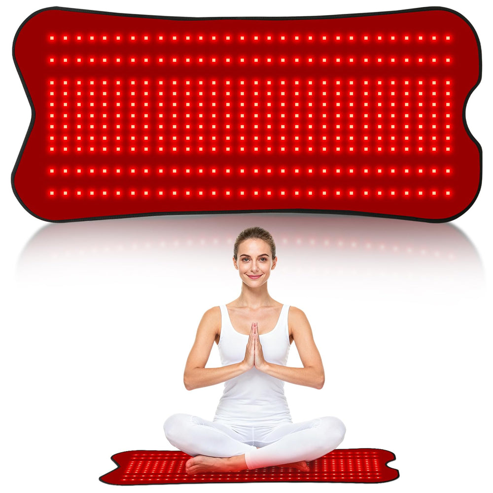 fyovuv red light therapy wrap front view for full body coverage and comfort.
