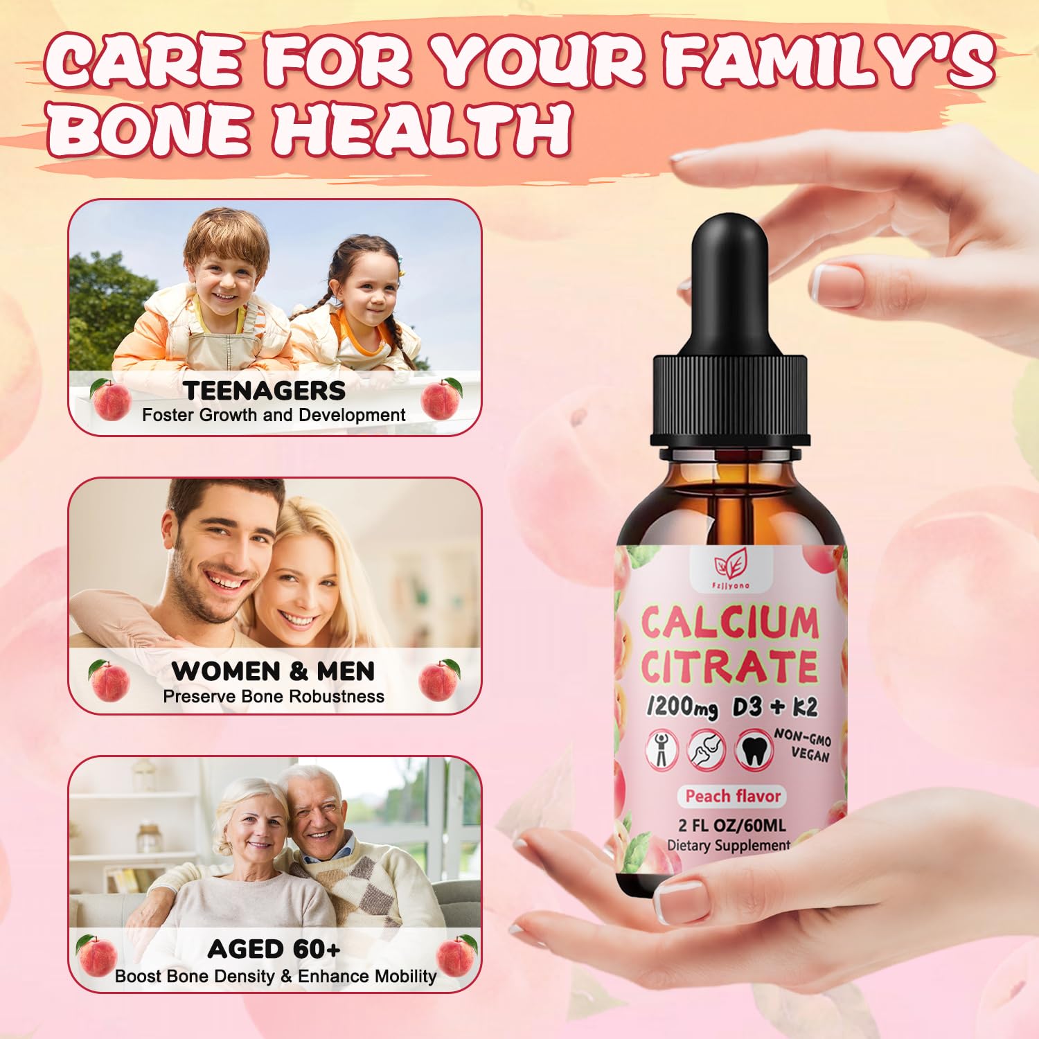Fzjjyana drops dropper showing precise, easy-to-dose amounts