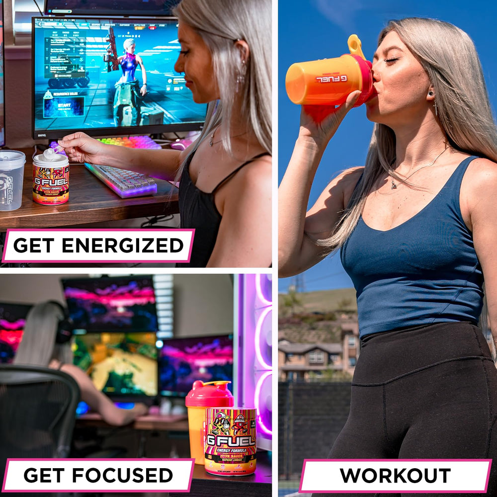 G Fuel Ghost Face packaging stack showcases portable energy option.